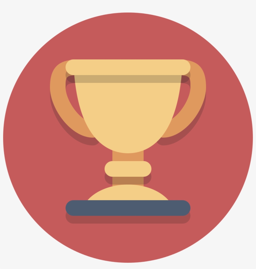 Circle Icons Trophy - Trophy Png Icon, transparent png #922595