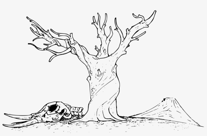 Download Png - Dead Tree Coloring Pages, transparent png #922684