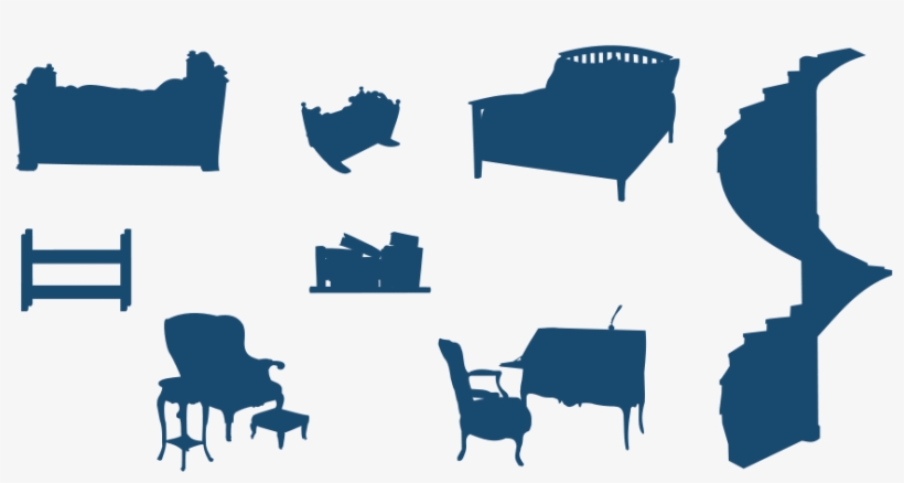 How To Set Use Furniture Silhouettes Clipart, transparent png #922838