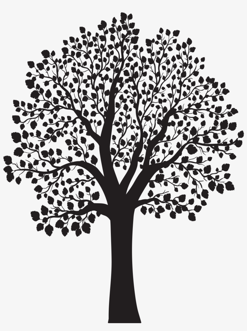Tree Silhouette Png Clip Art Image, transparent png #922987