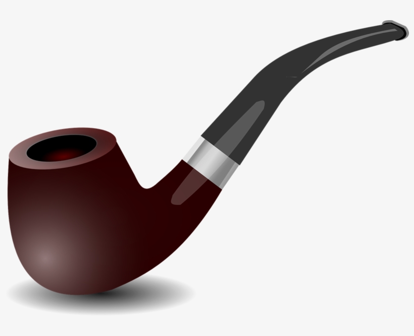 Pipe, Smoking, Tobacco, Unhealthy, Nicotine, Fume - Smoking Pipe Clipart, transparent png #923062