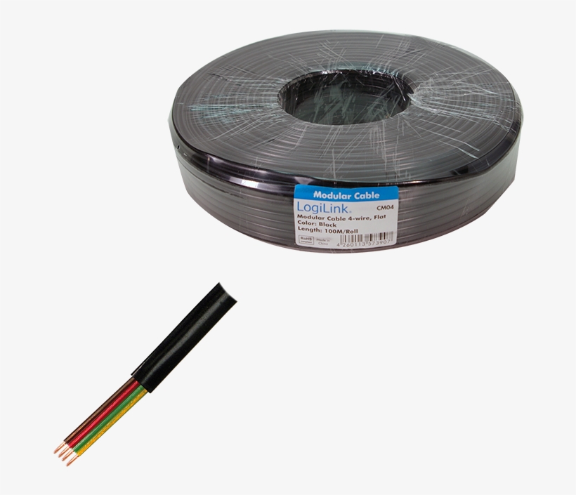 Image (png) - Kabel Telefoniczny Czterożyłowy, 100m, transparent png #923161