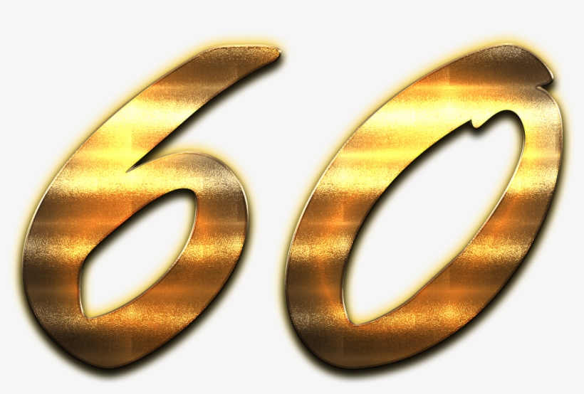 Number 40 In Gold, transparent png #923479