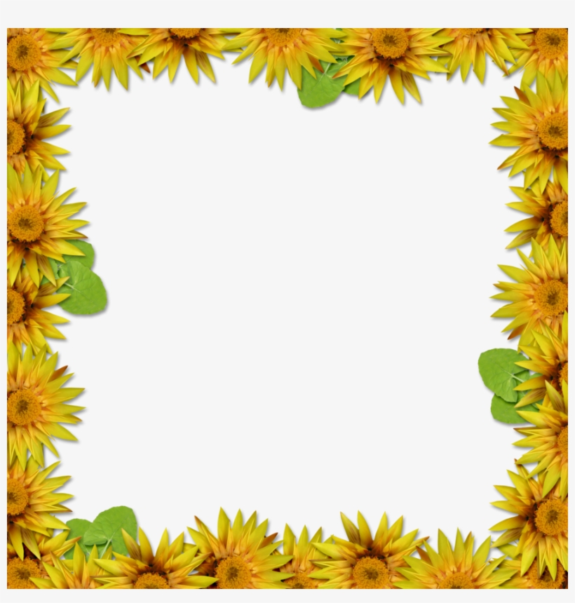 Flower Frame Overlay By - Flower Frame Portrait Hd, transparent png #923515