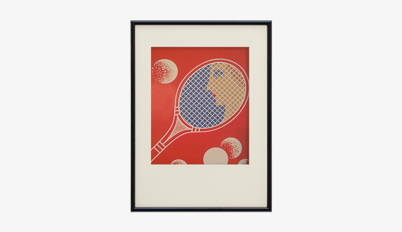 Tennis By Erte Art Reproduction, transparent png #923564