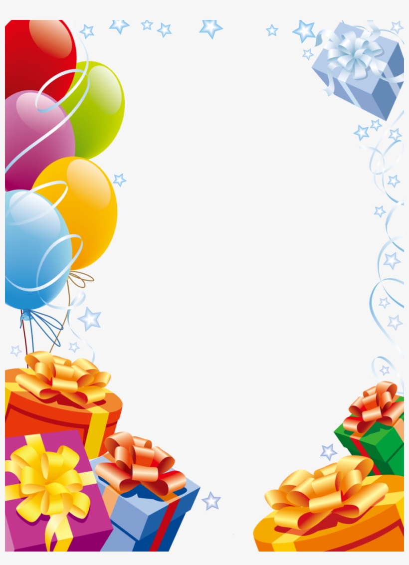 Happy Birthday Norma Clipart Borders And Frames Birthday - Happy Birthday Borders And Frames, transparent png #923638
