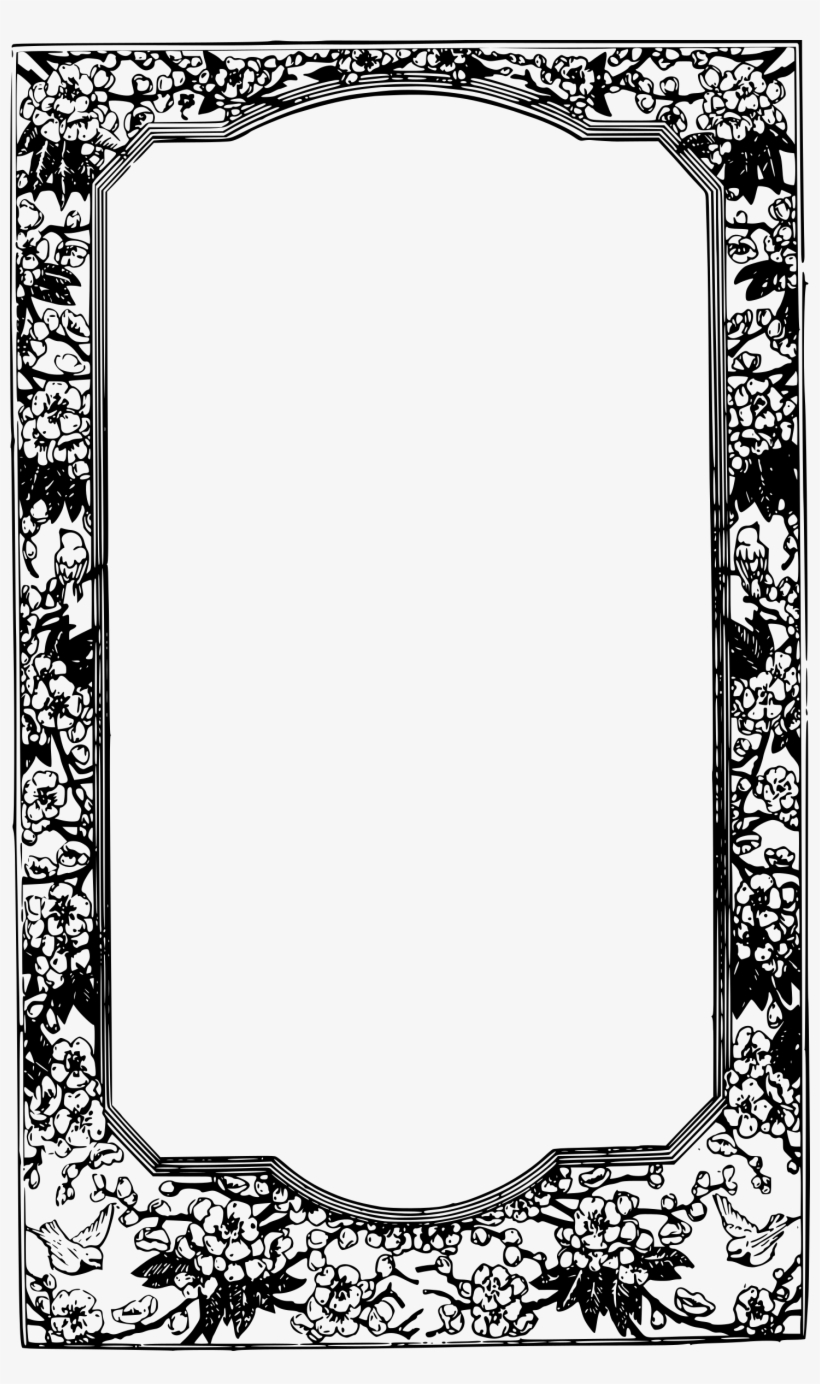 Blooming Flower Frame Vector Library - Clip Art, transparent png #923815