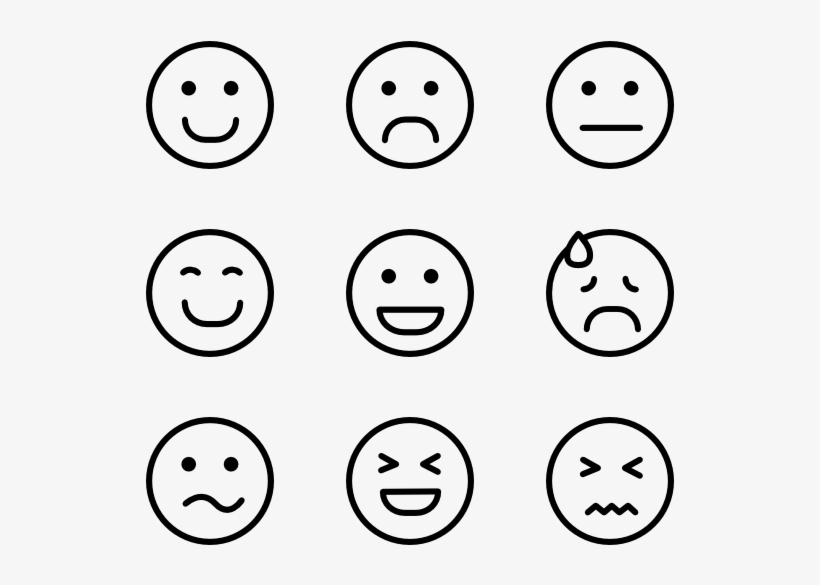 Emotions Assets - Emotions Icons, transparent png #924230