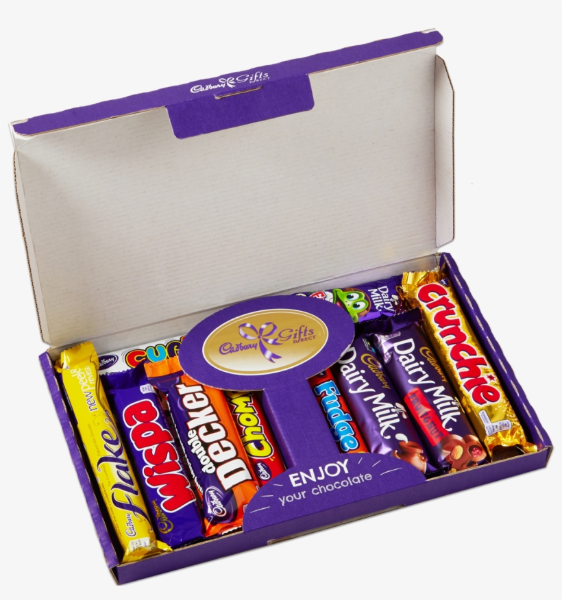 Cadbury Bar Post Box - Dairy Milk Chocolate Bar Box, transparent png #924294