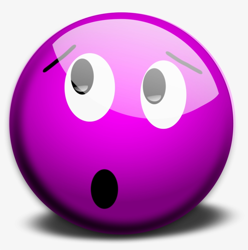 How To Set Use Smiles Face Purple Clipart, transparent png #924325