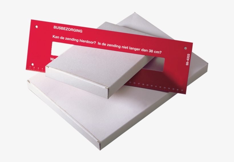 Sendproof® Fits Through Letterbox - Kartonnen Doos Wit A4, transparent png #924699
