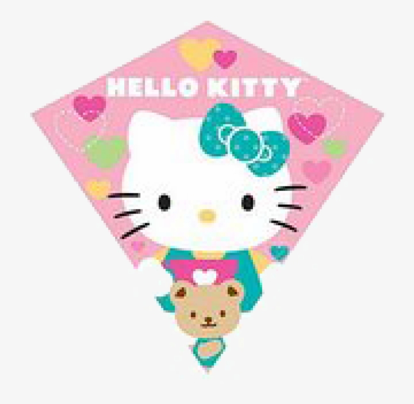 Hello Kitty Diamond Kite 23 Hello Kitty Birthday Free Transparent Png Download Pngkey