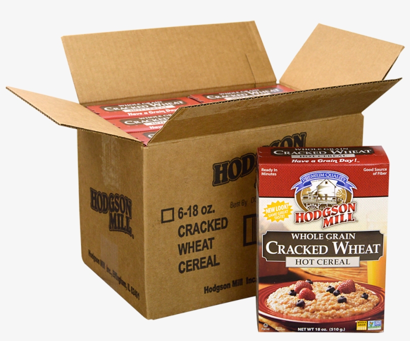 Cracked Wheat Cereal - Hodgson Mill Oat Bran Hot Cereal -- 16 Oz, transparent png #925202
