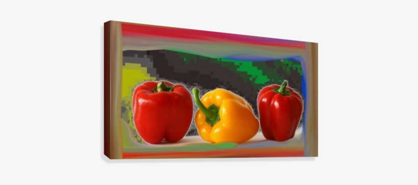 Mypepper Art - Mixed Rainbow Multi Color Variety Of Bell Pepper Seeds, transparent png #925490