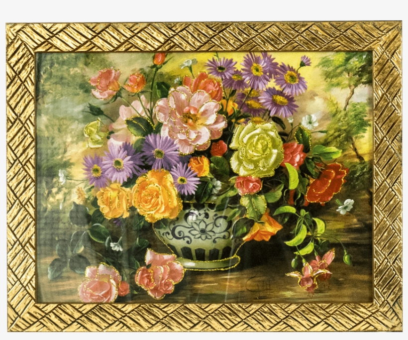 Simples Com Vidro - Puzzle Fleurs Dans Un Vase Step Puzzle, transparent png #925644