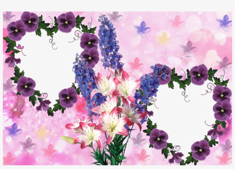 Molduras Floral - Greeting Card, transparent png #925824