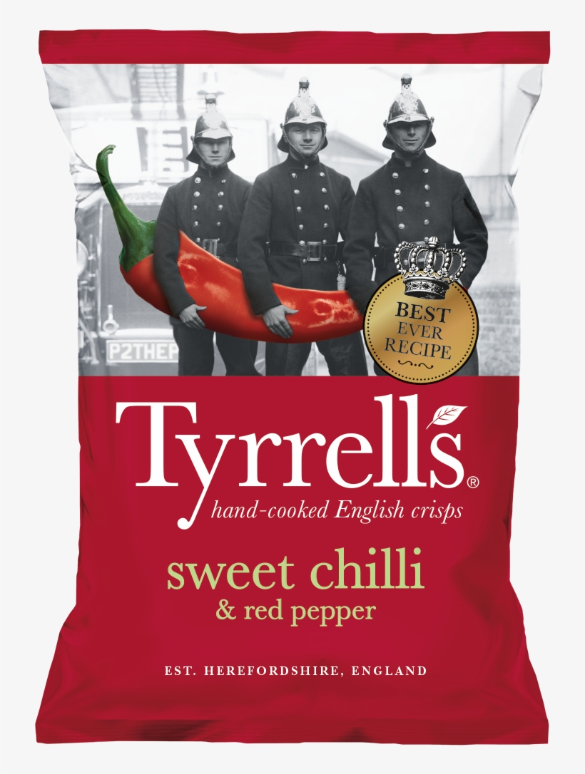Sweet Chilli & Red Pepper - Tyrrells Sweet Chilli & Red Pepper, transparent png #925851