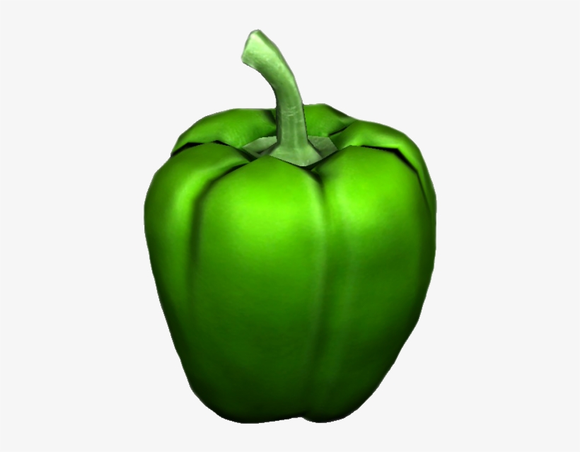 Green Pepper - Green Bell Pepper, transparent png #925976