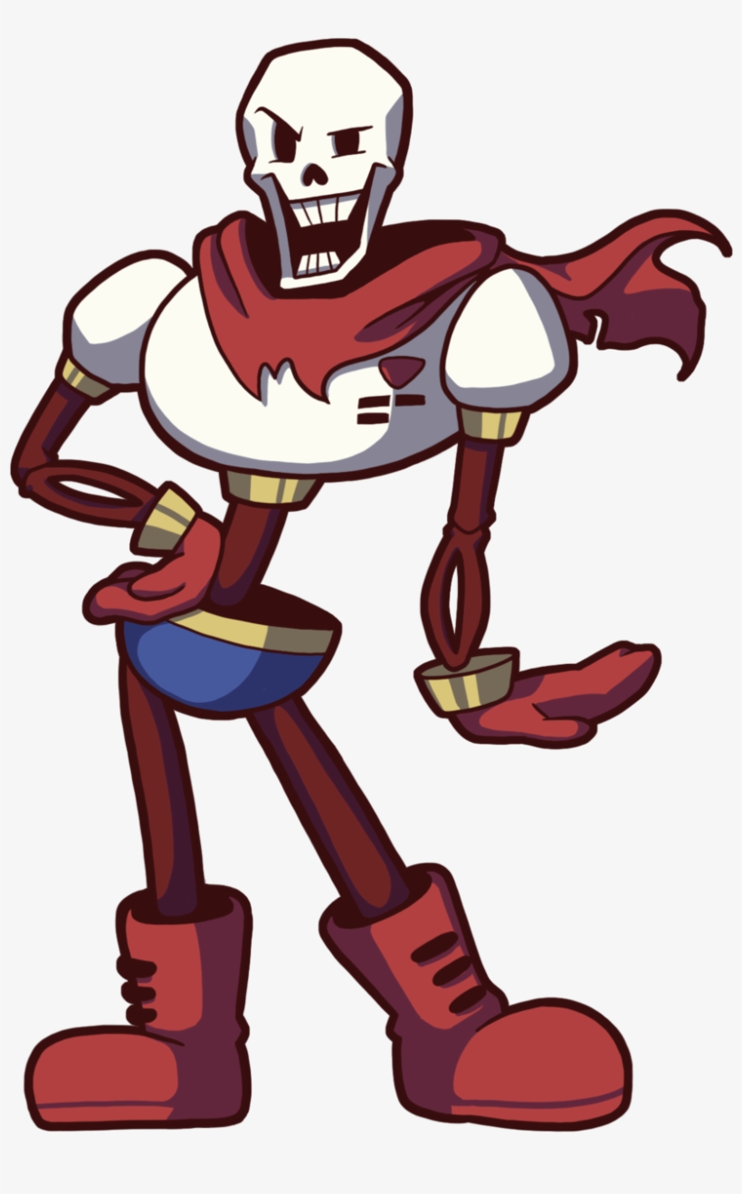 Papyrus The Sassy Skeleton By Lazydayzgamez-d9etbi5 - Papyrus The Skeleton, transparent png #926024