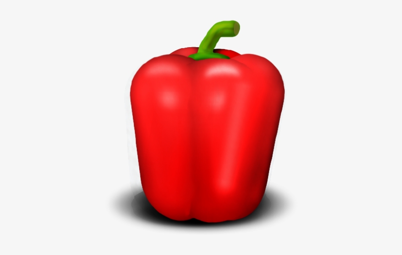 Pepper - Red Bell Pepper, transparent png #926046