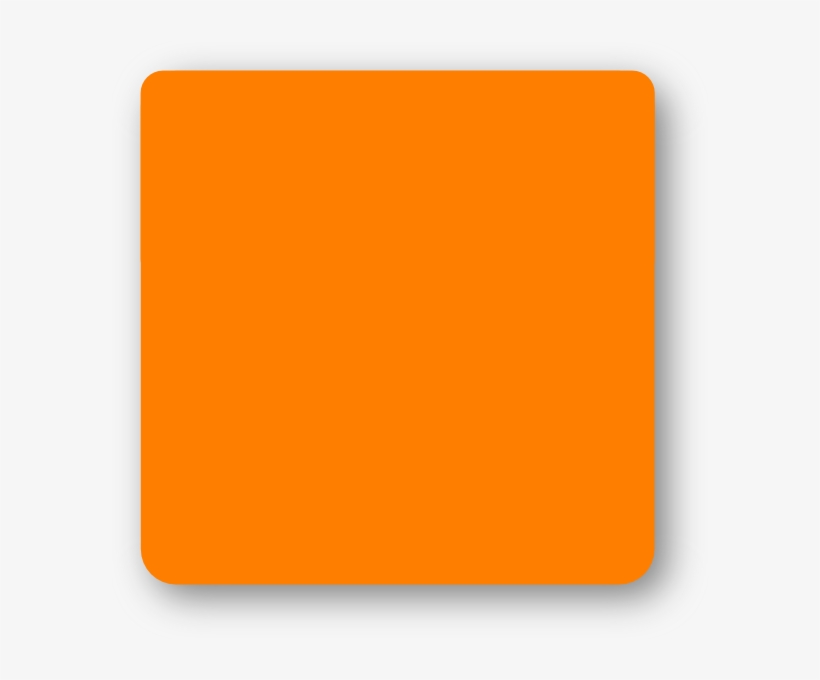 Image Black And White Stock Orange Square Corners Clip - Orange Rounded Rectangle Png, transparent png #926202