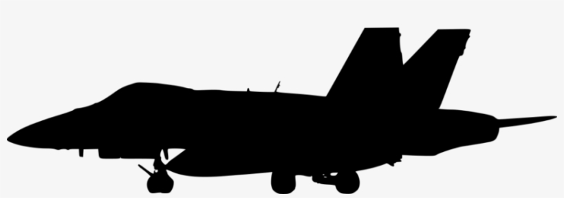 Free Png Figther Plane Side View Silhouette Png Images - Airplane, transparent png #926568