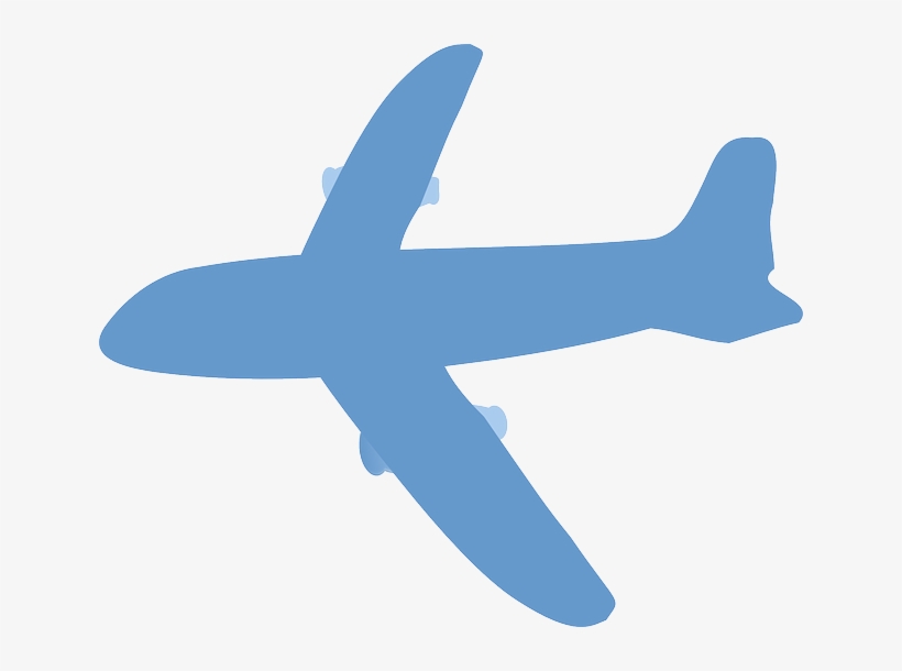 Silhouette Aircraft, Airplane, Flight, Swiss, Travels, - Avion Silueta Azul Png, transparent png #926923