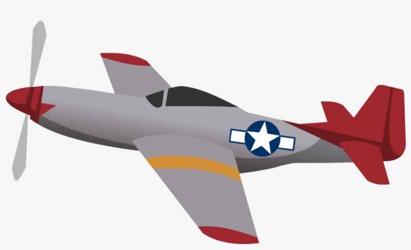 Plane Silhouette Png Clip Art Png M - Tuskegee Airmen Planes Clipart, transparent png #927069