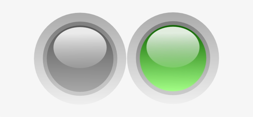 Green Light On Off Png, transparent png #927168