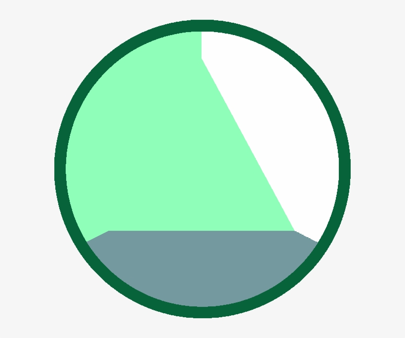 Sapphire Green Light Gem - Green Sapphire Gem Steven Universe, transparent png #927249