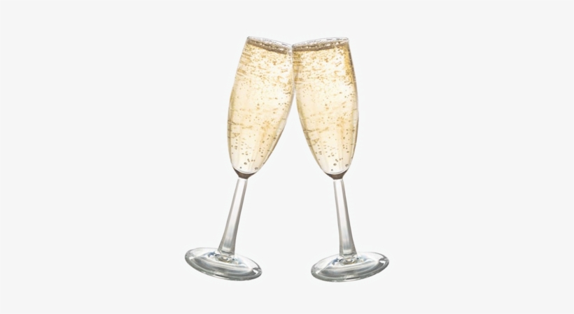 Glasses - Rose Sparkling Wine With Strawberries, transparent png #927445