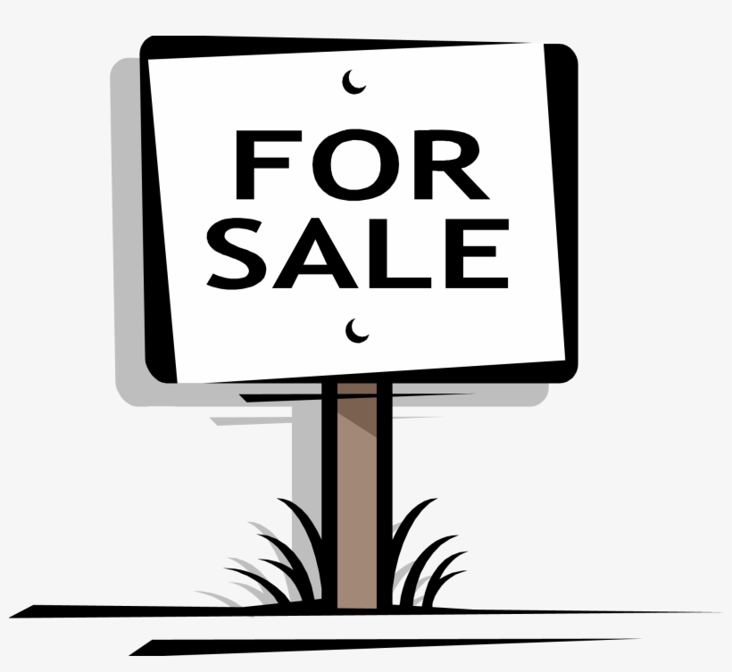 Clipart House For Sale Sign - Sale Sign Clip Art, transparent png #928139