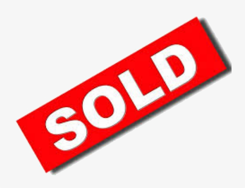 Rest Easy Knowing You Have A Trusted Real Estate Professional - Sold Sign Clip Art, transparent png #928365