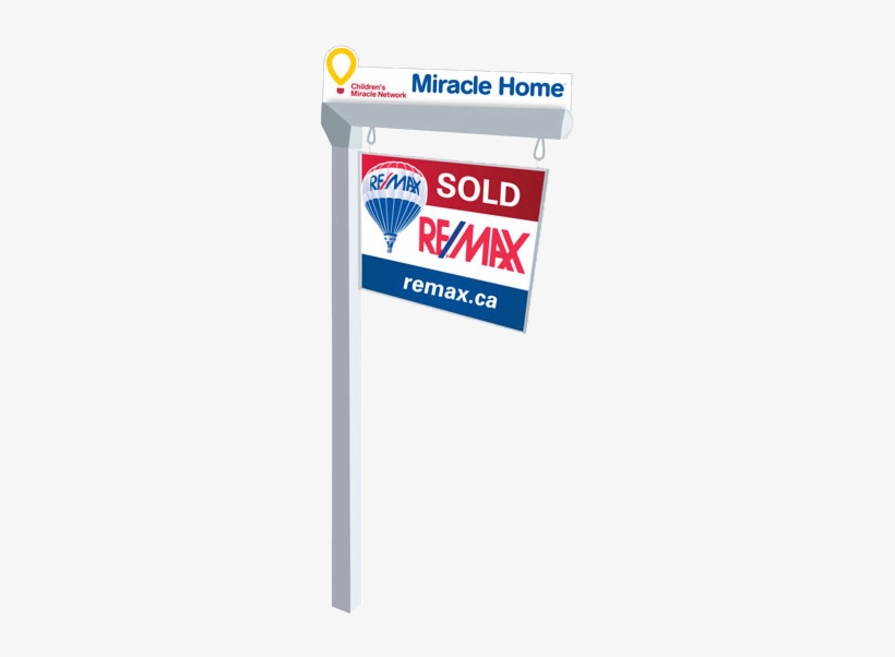Re/max Associates Who Display The Miracle Home Sign - Remax, transparent png #928373