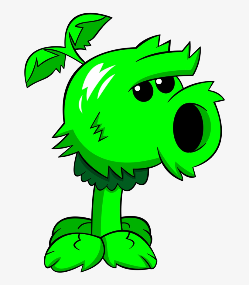 Primal Peashooter Plants Zombies - Plants Vs Zombies Electric Peashooter, transparent png #928462