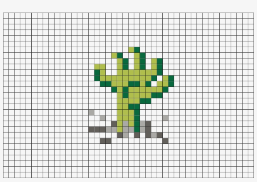 Zombie Hand Pixel Art, transparent png #928603