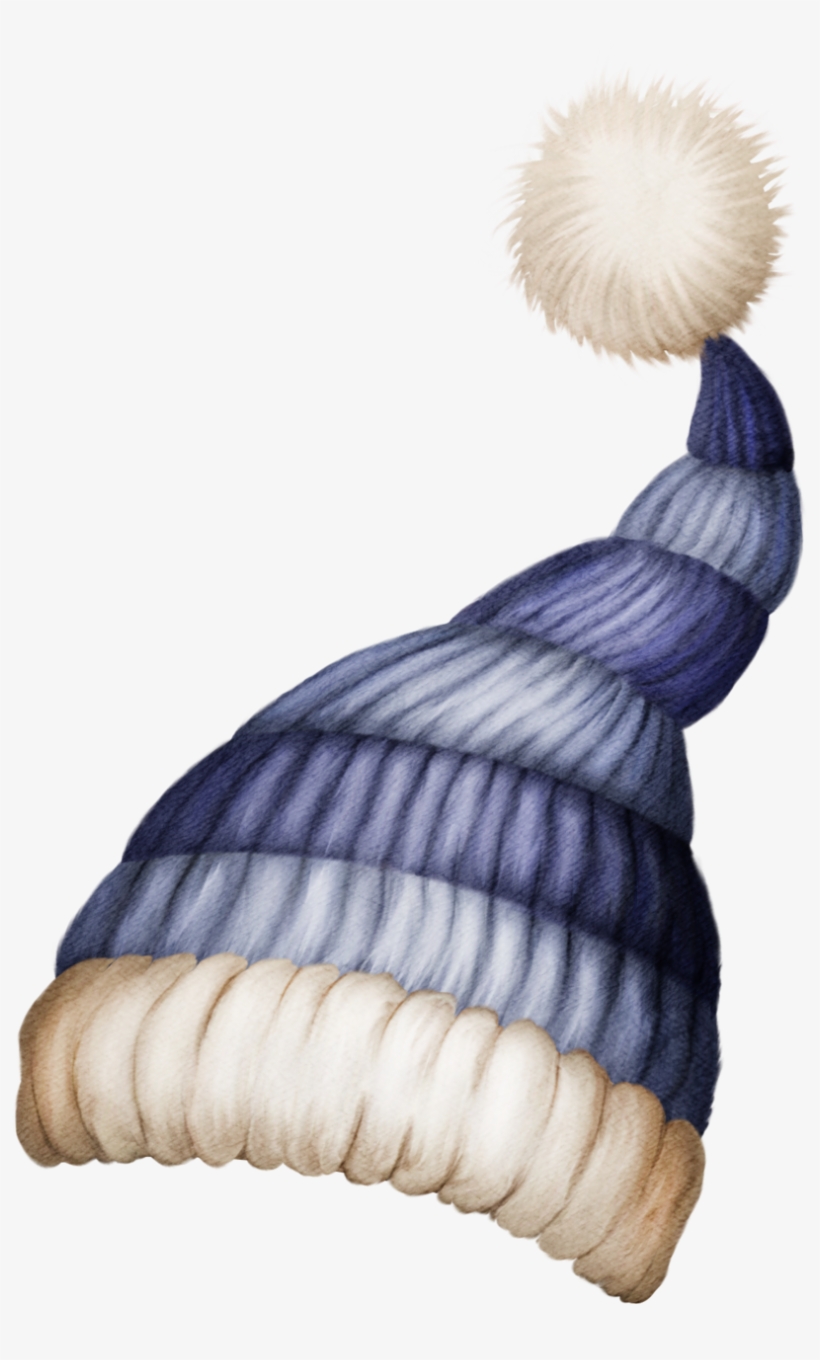 Santa Hat Clipart Snow Hat - Hat Clipart Winter, transparent png #928763