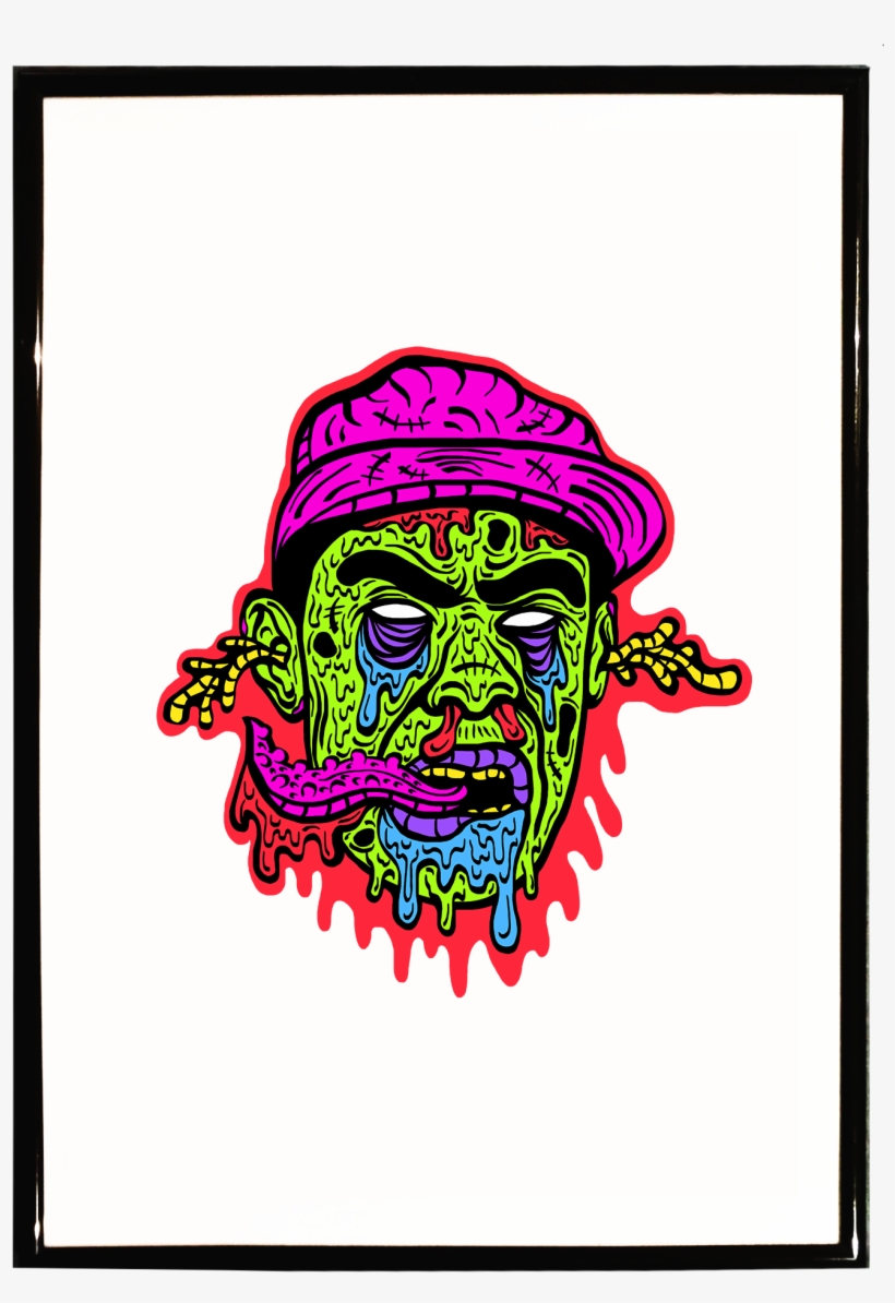 Zombie Tyler The Creator A3 Print $24 - Tyler, The Creator, transparent png #928924
