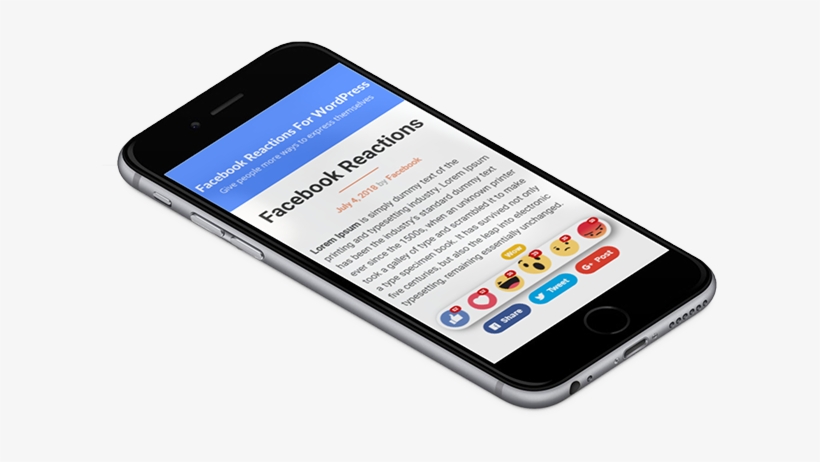 The Collection Of Reactions Includes Like, Love, Haha, - Apple Iphone 6 Space Grey 32gb, transparent png #928959