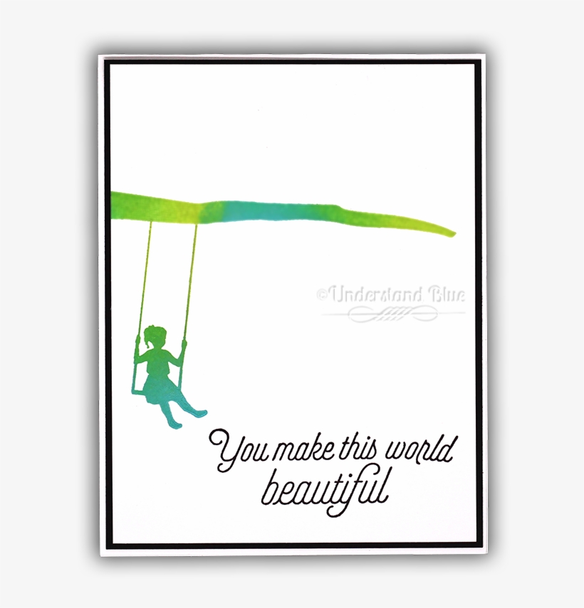 Hero Arts Ombre Reactive Ink My Monthly Hero Card By - Travel, transparent png #929225