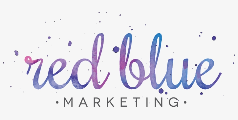 Red Blue Marketing - Calligraphy, transparent png #929303
