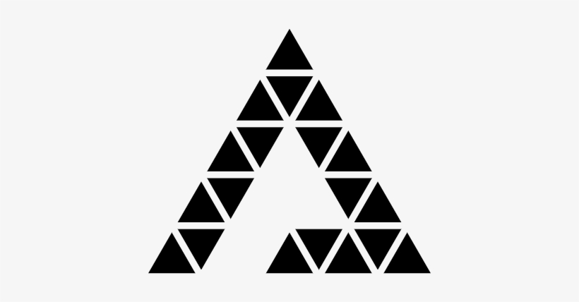 Triangle Of Triangles Vector - Triangle Icon, transparent png #929430