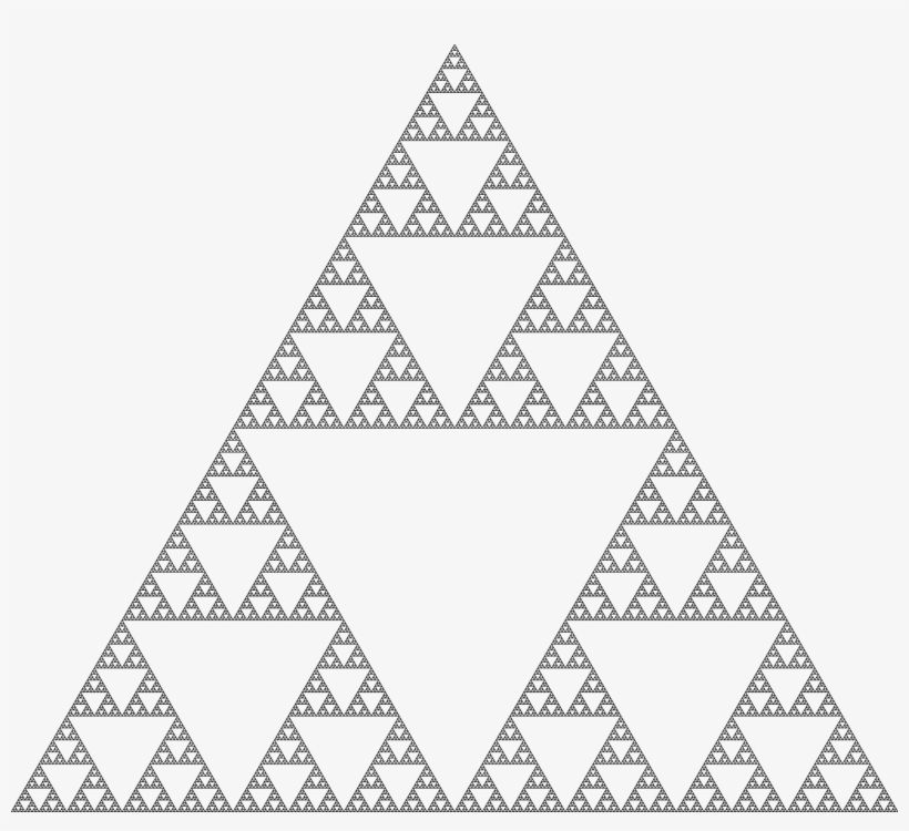 Enter Image Description Here - Animated Gif Sierpinski Triangle, transparent png #929505