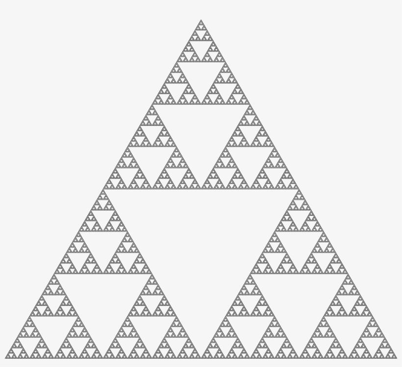Enter Image Description Here - Animated Gif Sierpinski Triangle, transparent png #929505
