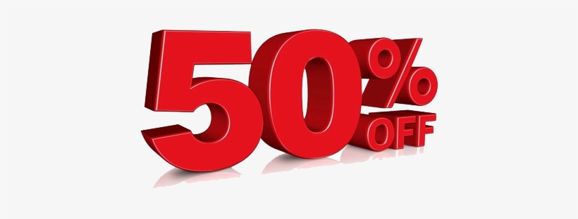 50% Off Png File - 50 Off Png, transparent png #929553