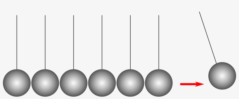 The Last Ball Is Thrown Out With The Same Kinetic Energy - Kinetic Energy One Balls, transparent png #929555