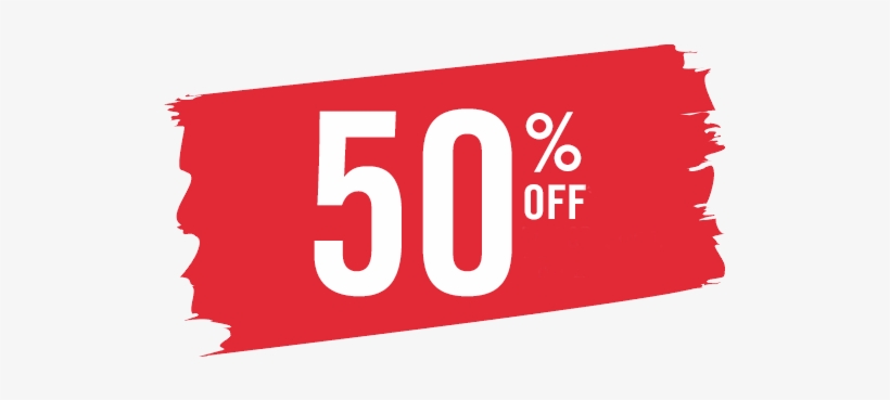 50 Off Png File Download Free - Discount 50%, transparent png #929595
