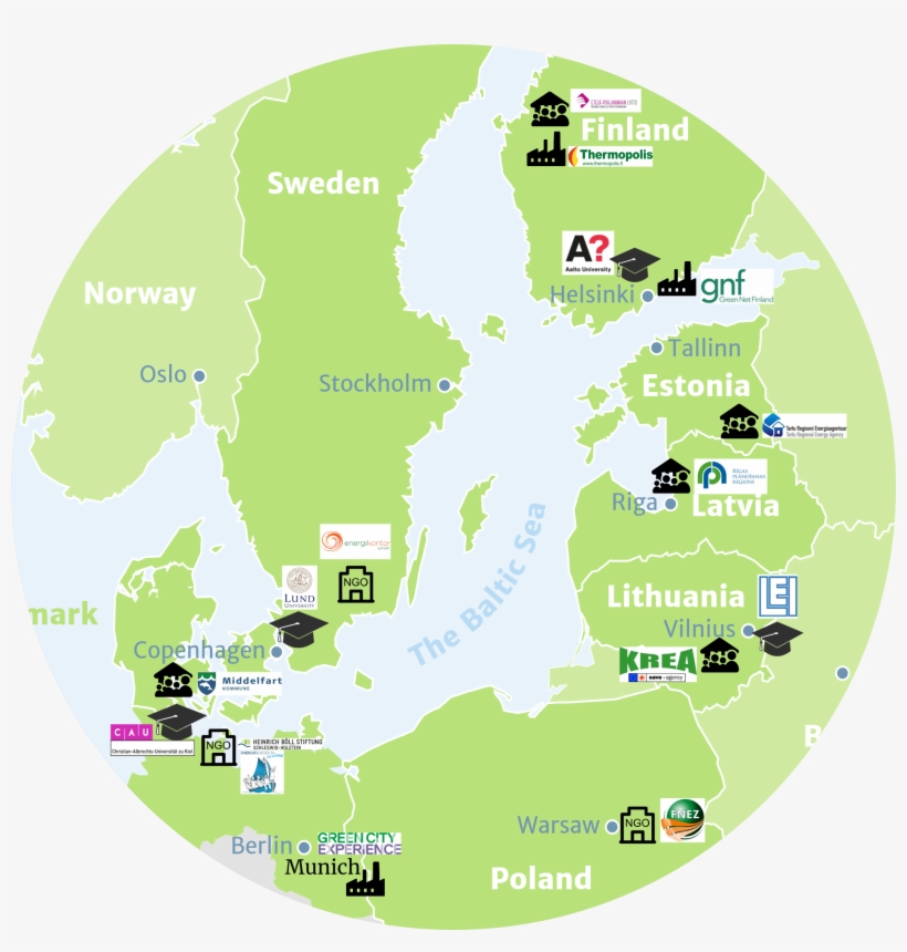 Understanding Of Community Energy In The Baltic Sea - Circle, transparent png #929658