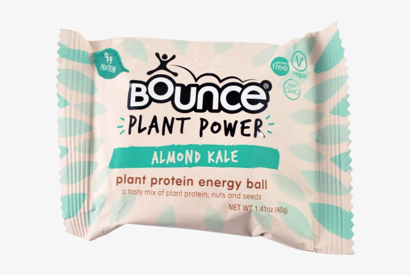 Bounce Plant Power Plant Protein Energy Ball Almond - Bounce V Life Almond Kale Ball (1 X 40g), transparent png #929717