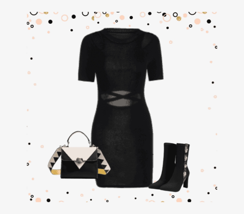 “i Really Would Not Call Myself A Fashion Icon - Little Black Dress, transparent png #9200306